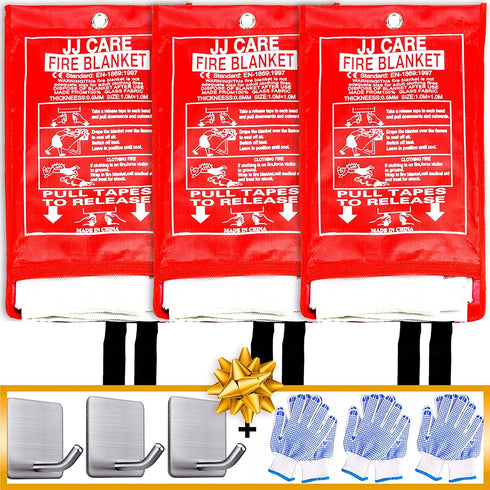 JJ CARE Fire Blanket for Home 40"x40"